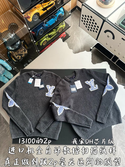 v공장 / 루이비통 25 청키 울 블렌드 오버핏 스웨터