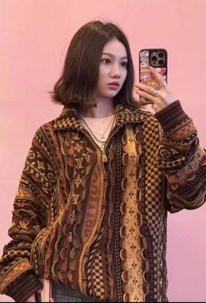 v공장 / 루이비통 롱 슬리브드 크루넥