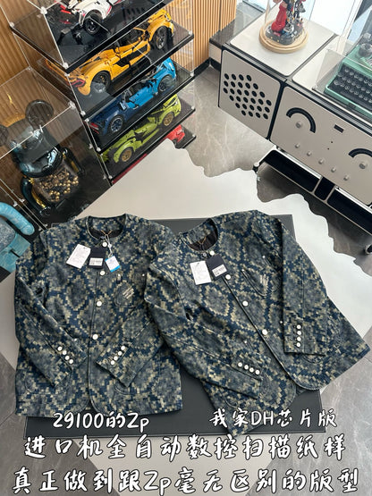 v공장 / 루이비통 25ss 그래픽 카라리스 데님 자켓