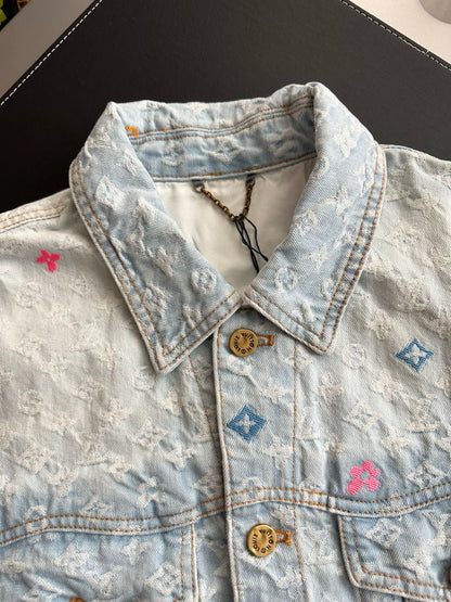 v공장 / 루이비통 모노그램 데님 자켓 인디고