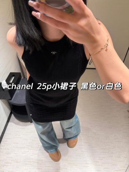 타지아 / 샤넬 25p 니트 베스트 드레스