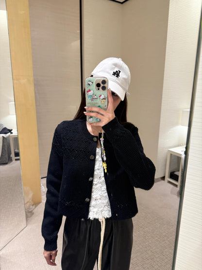 타지아 / 샤넬 25p 다이아몬드 패턴 니트 가디건