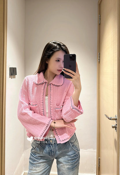 타지아 / 샤넬 라펠 카디건