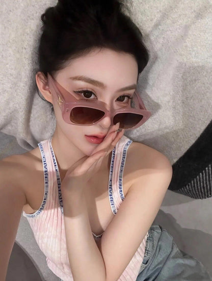 타지아 / 샤넬   플리츠 콘트라스트 탱크탑