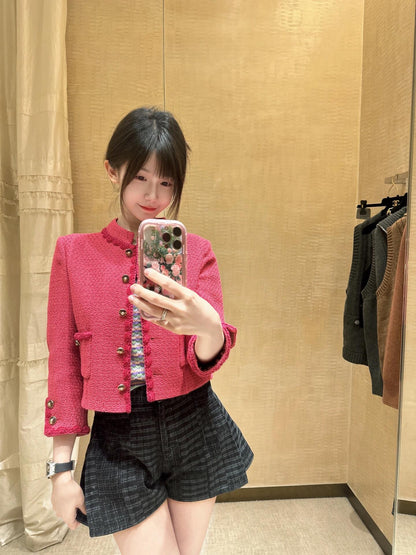 타지아 / 샤넬 24a 블랙 앤 그레이 데님 반바지