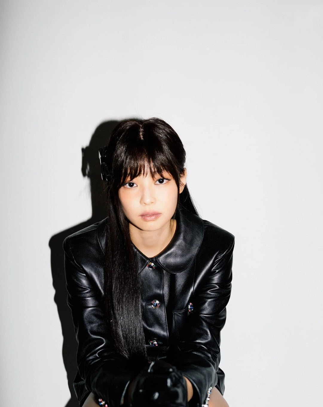 타지아 / 샤넬 25s 인형 칼라 가죽 재킷
