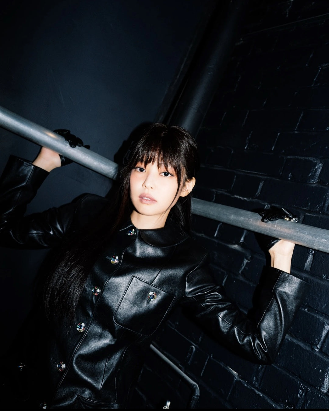 타지아 / 샤넬 25s 인형 칼라 가죽 재킷