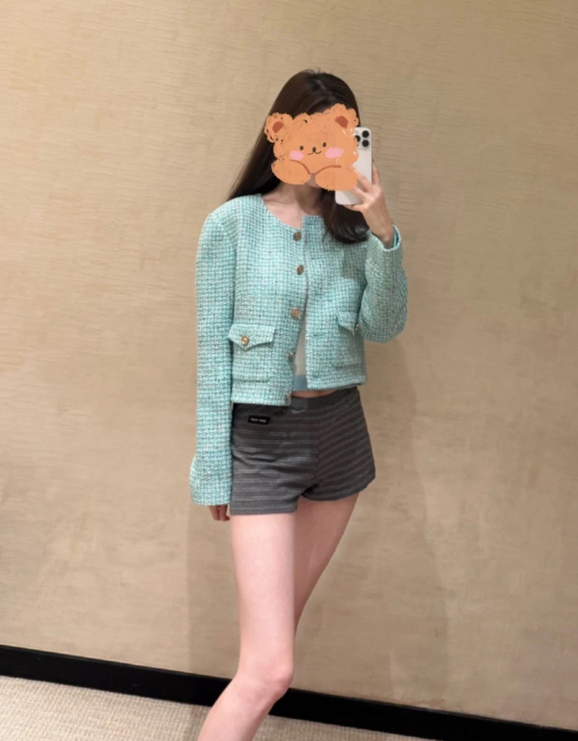 타지아 / 샤넬 25a 더블 포켓 트위드 재킷