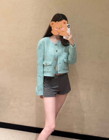 타지아 / 샤넬 25a 더블 포켓 트위드 재킷