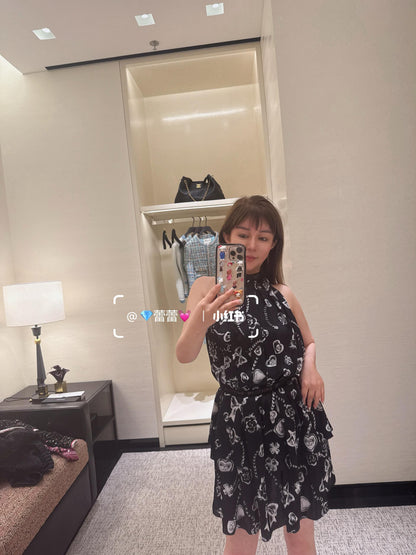 타지아 / 샤넬 25b 실크 드레스