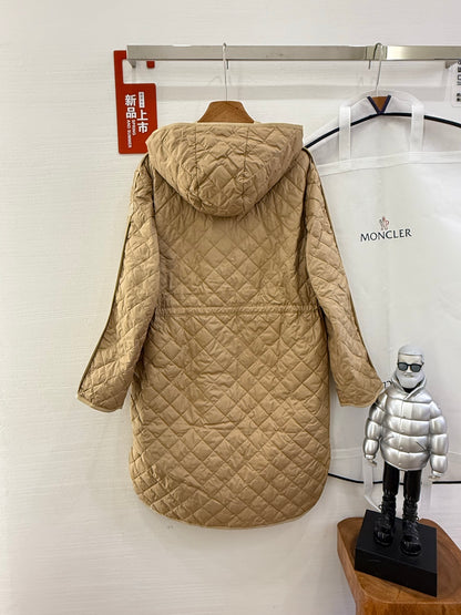 벨라 / MC 링거 후드 롱 패딩