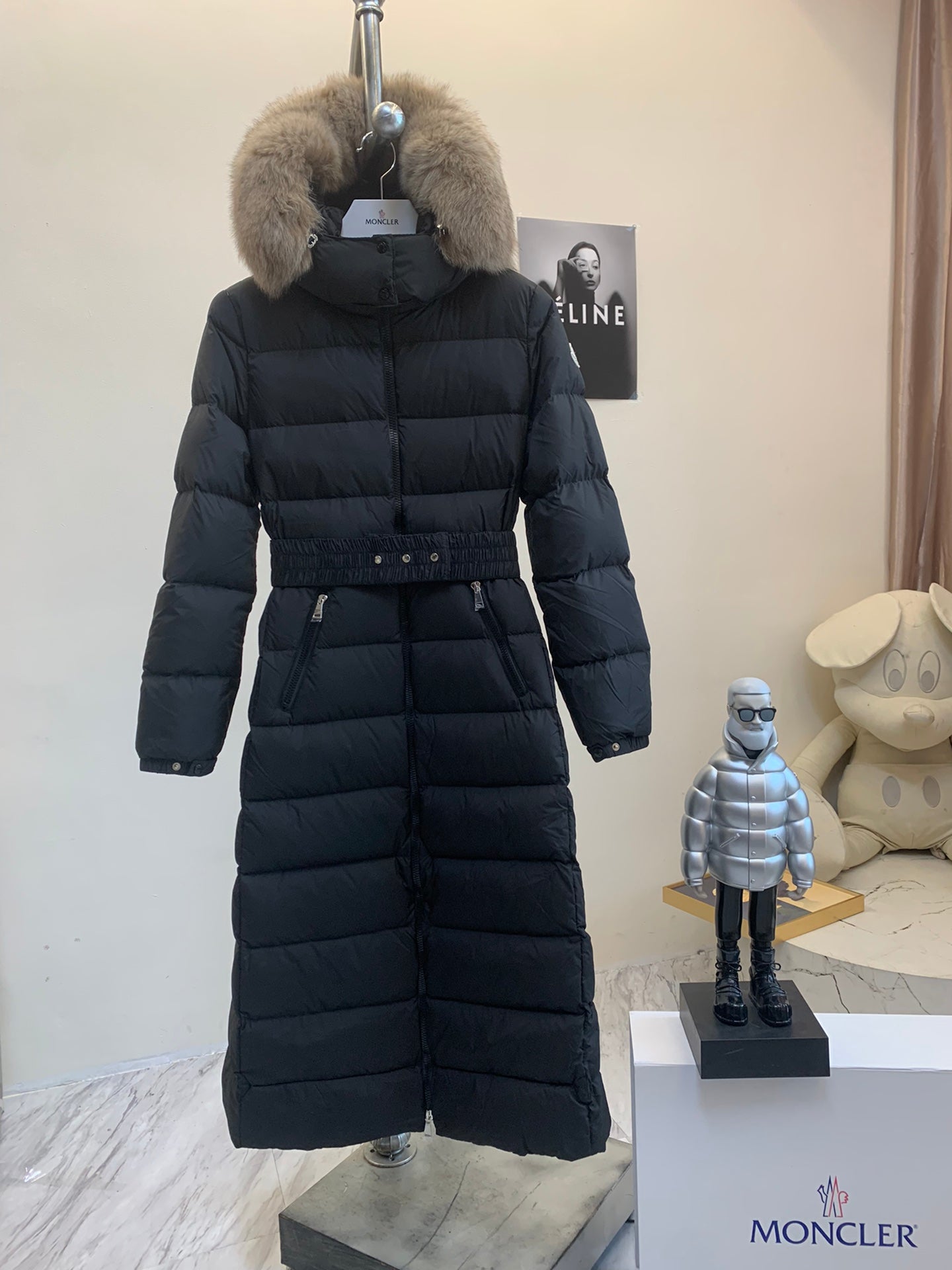 벨라 / MC 롱 터틀넥 후드 패딩