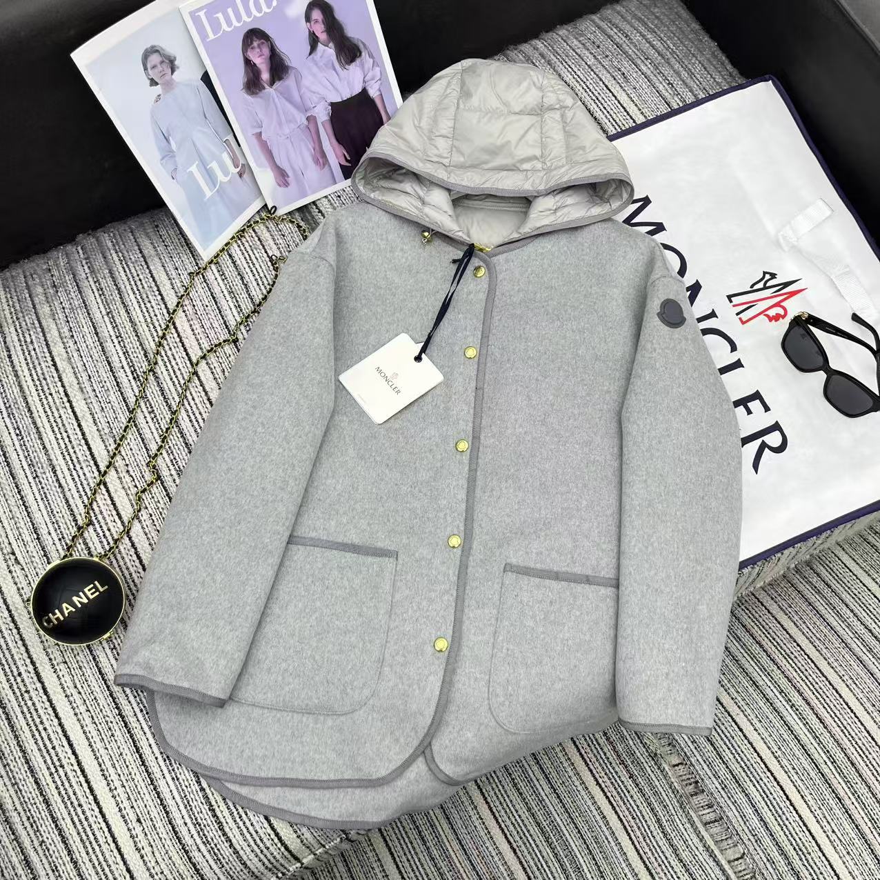 Bella / MC Padded Vest Two-piece Set