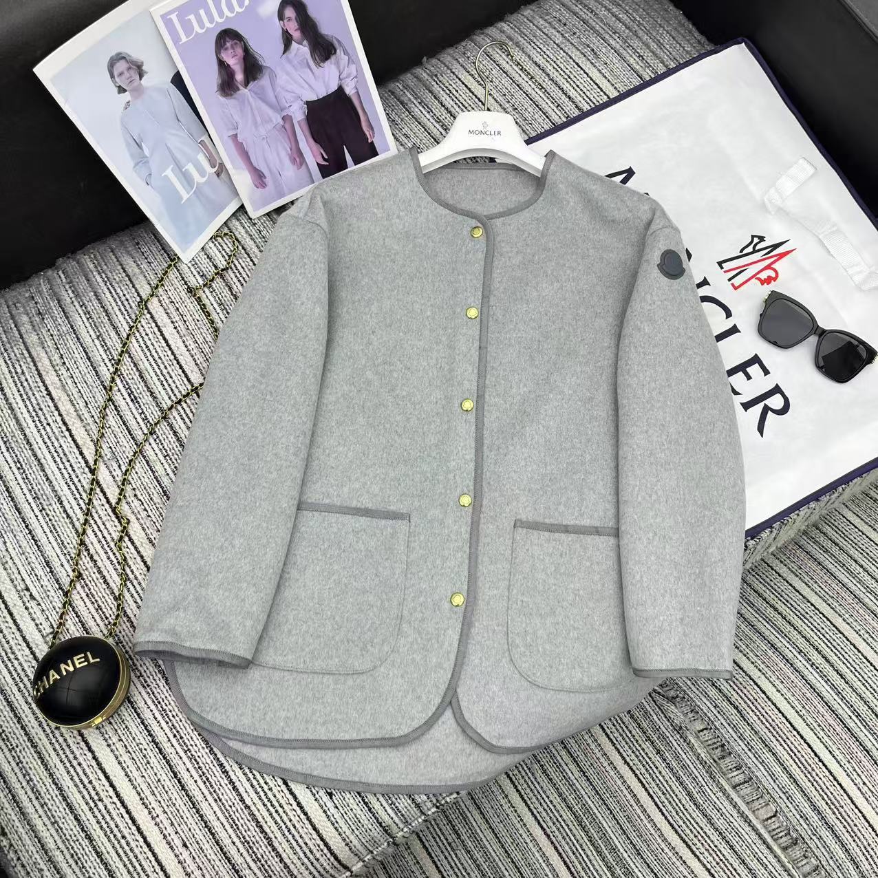 Bella / MC Padded Vest Two-piece Set