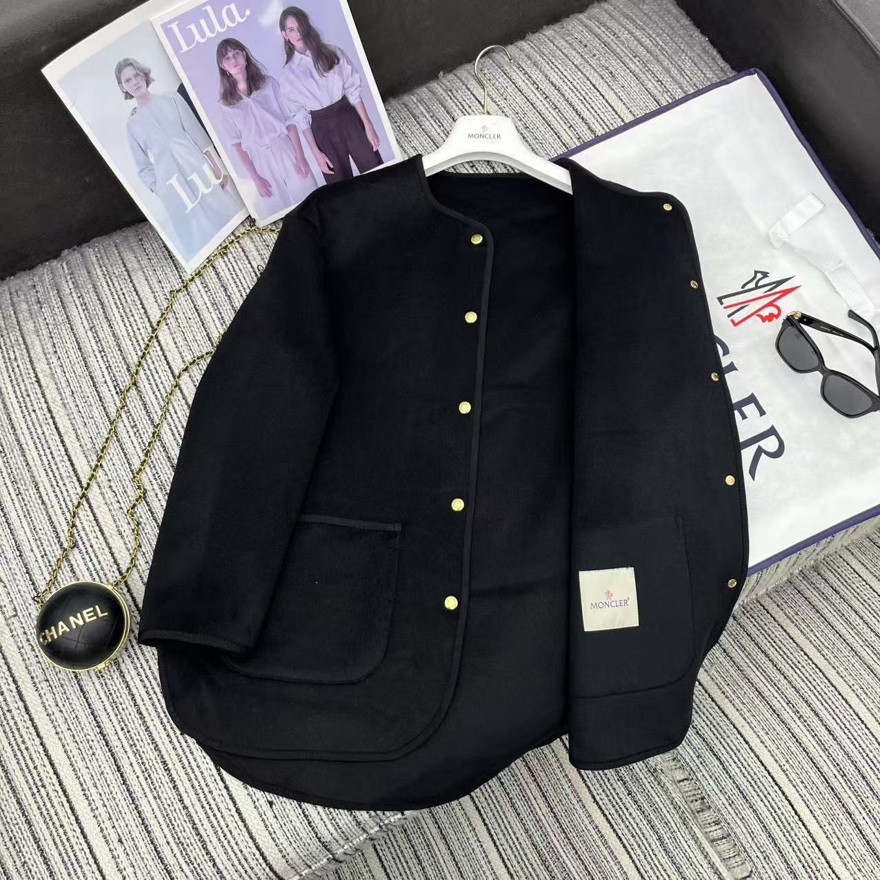 Bella / MC Padded Vest Two-piece Set
