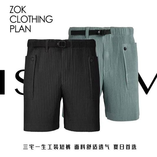 ZOK / 이세이미야케 의류 카고 반바지
