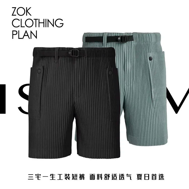 ZOK / 이세이미야케 의류 카고 반바지