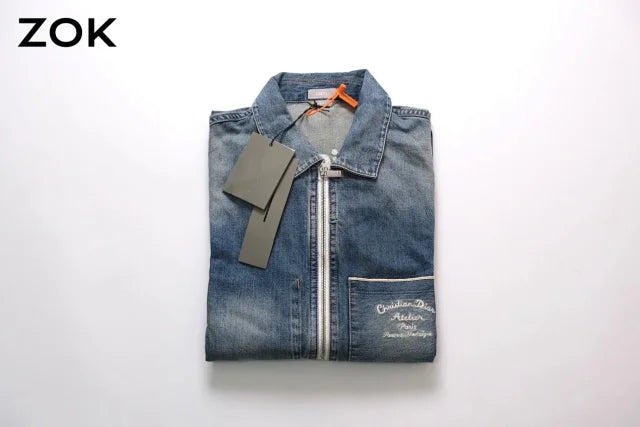 ZOK / 디올 데님 코트