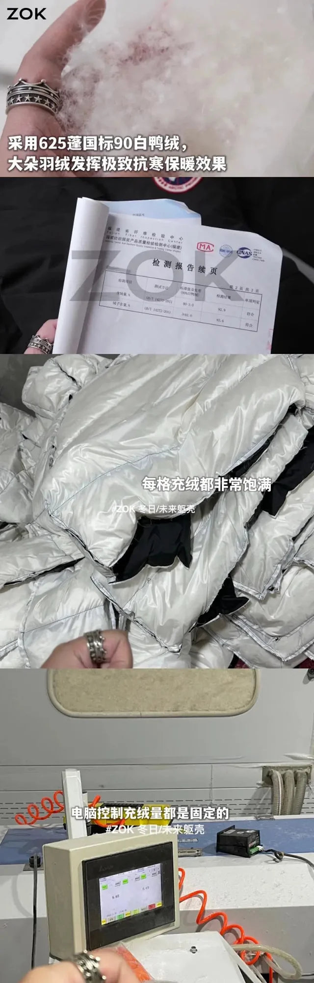 ZOK / Canada Goose Padding