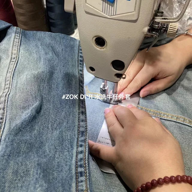 ZOK / 디올 데님 코트