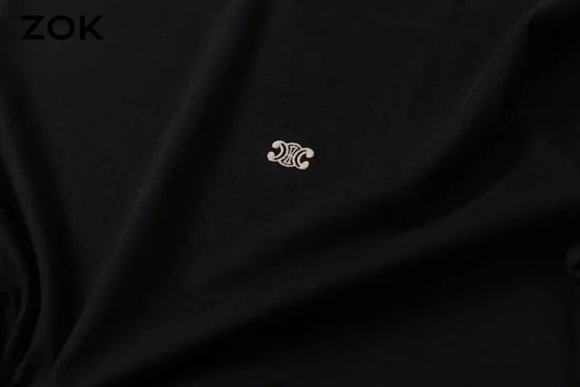 ZOK /  셀린느 개선문 클래식 자수 로고 반팔