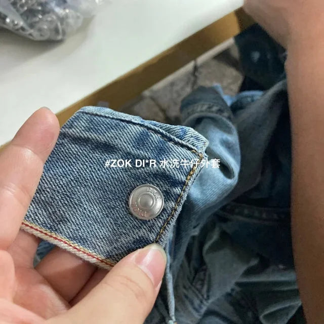 ZOK / 디올 데님 코트