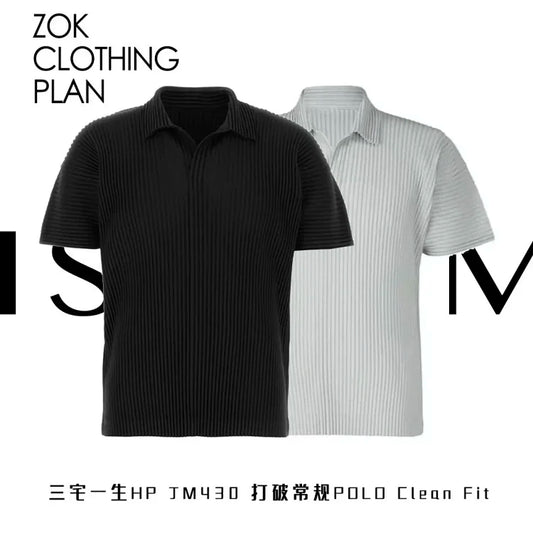 ZOK / 이세이미야케 의류 폴로 셔츠