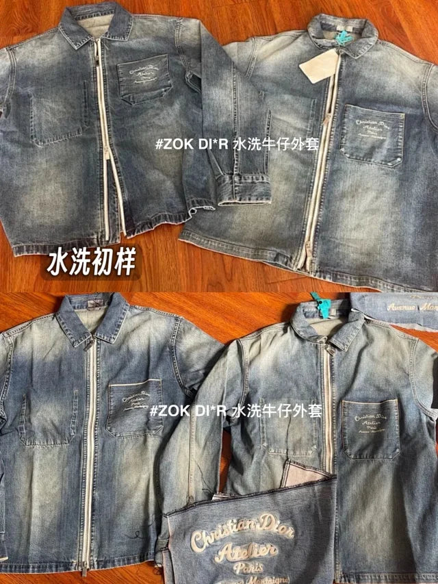 ZOK / 디올 데님 코트