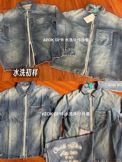 ZOK / 디올 데님 코트