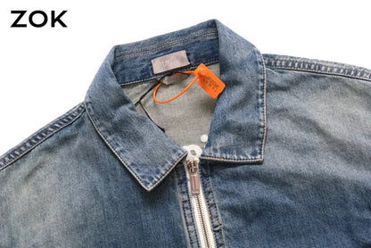 ZOK / 디올 데님 코트