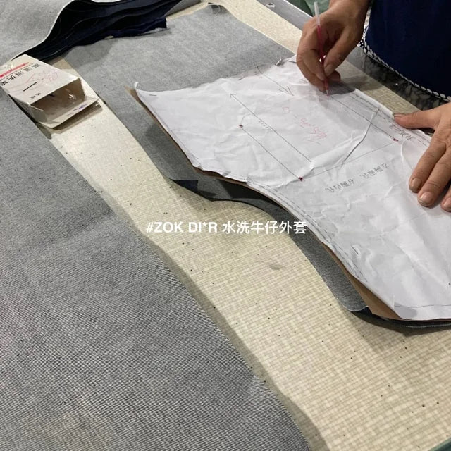 ZOK / 디올 데님 코트