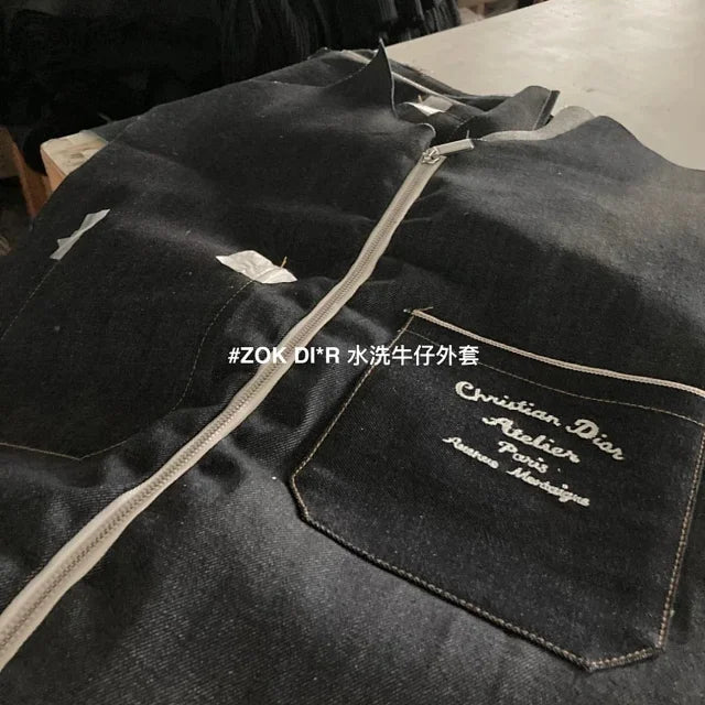 ZOK / 디올 데님 코트