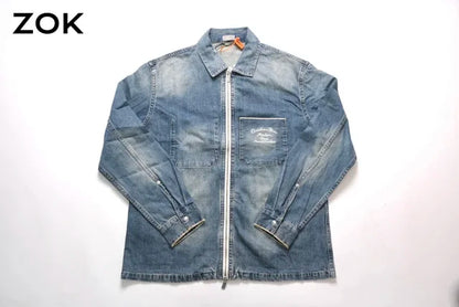 ZOK / 디올 데님 코트