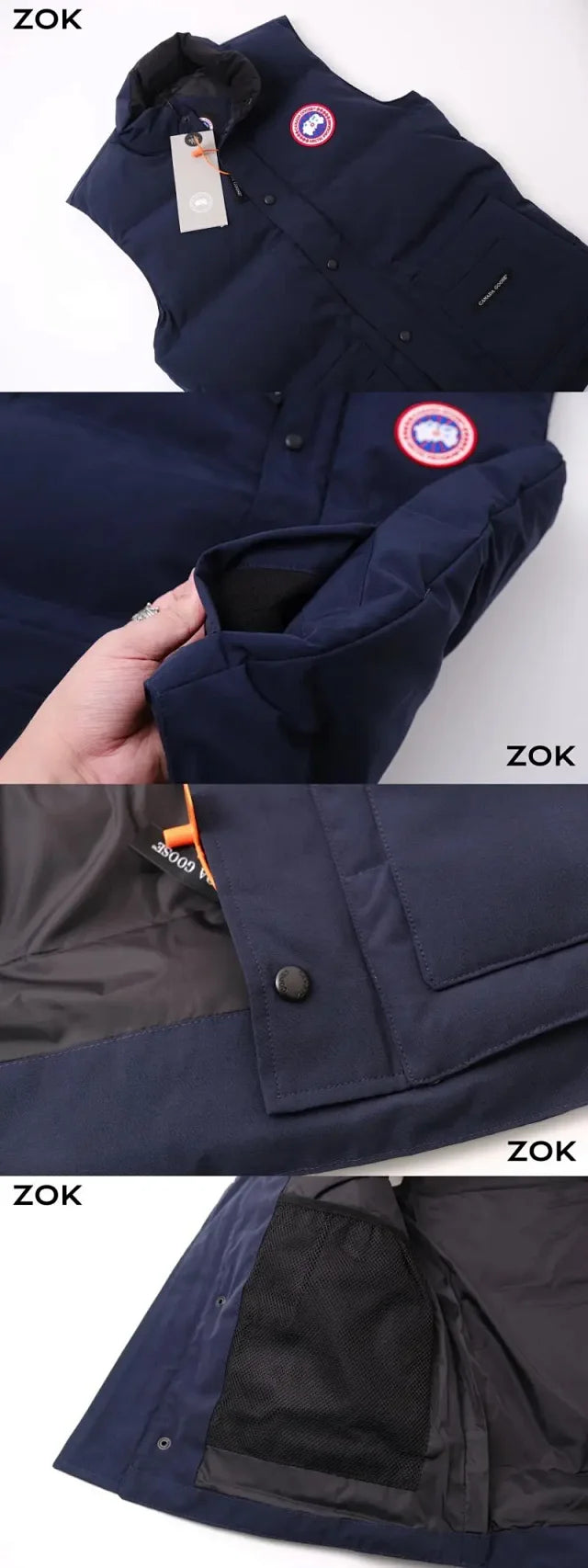 ZOK / 캐나다구스 패딩 조끼