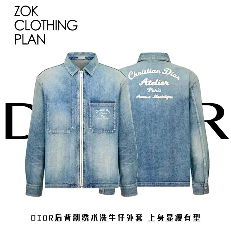 ZOK / 디올 데님 코트