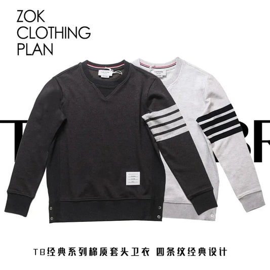 ZOK / 톰브라운 클래식4스트라이프맨투맨