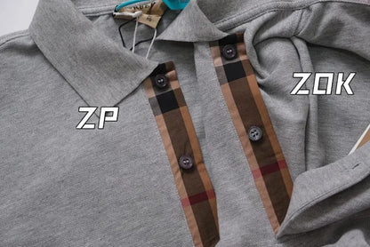 ZOK / 버버리 카라티 그레이 워커 폴로 반팔