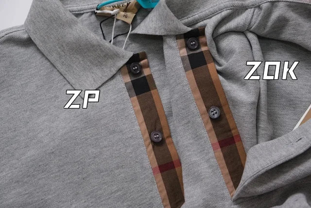 zok 공장 / 버버리 남성 폴로넥 반팔 셔츠