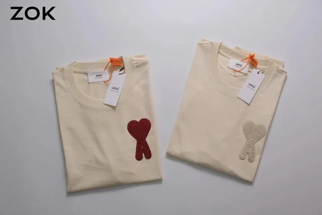 ZOK / 아미 짜임 하트 반팔