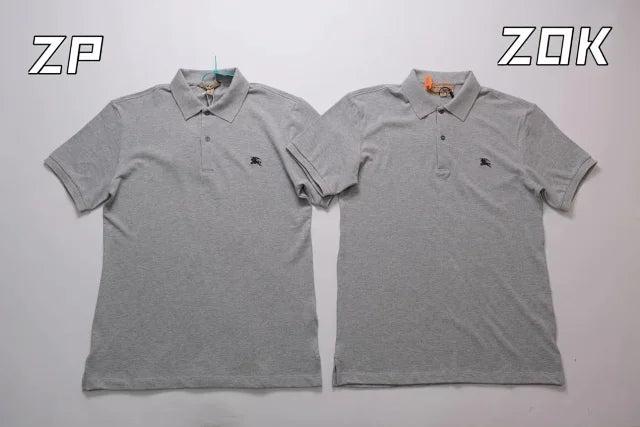 ZOK / 버버리 카라티 그레이 워커 폴로 반팔