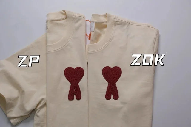 ZOK / 아미 짜임 하트 반팔