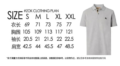 ZOK / 버버리 카라티 그레이 워커 폴로 반팔