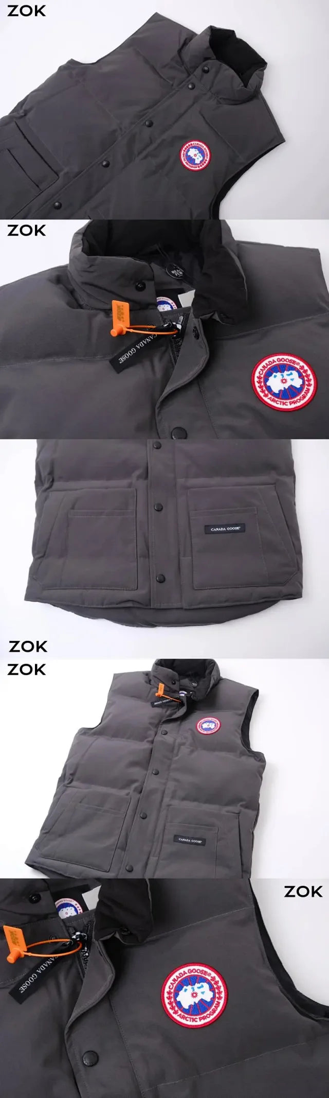ZOK / 캐나다구스 패딩 조끼