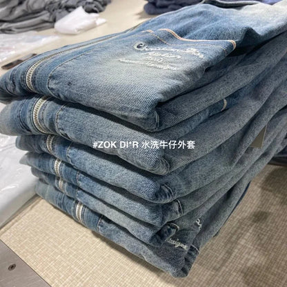 ZOK / 디올 데님 코트
