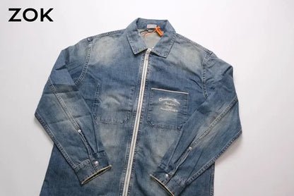 ZOK / 디올 데님 코트