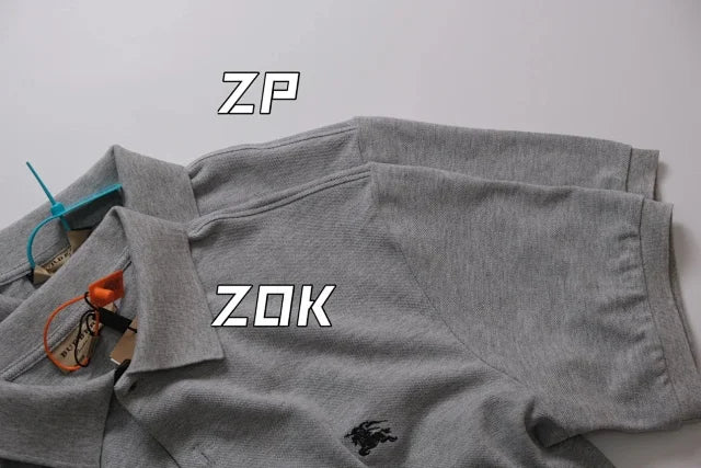 ZOK / 버버리 카라티 그레이 워커 폴로 반팔