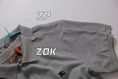 ZOK / 버버리 카라티 그레이 워커 폴로 반팔