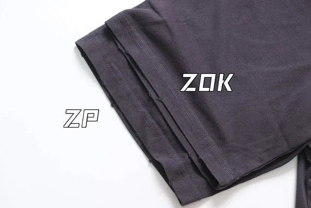 zok 공장 / 발렌시아가 남성 테이프 프린팅 반팔 티셔츠