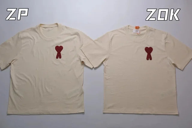 ZOK / 아미 짜임 하트 반팔