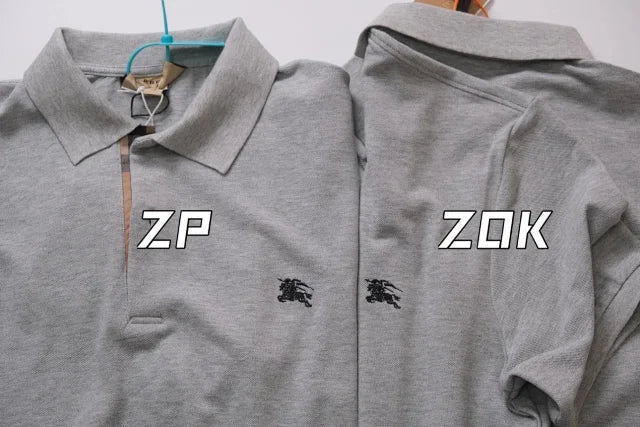 ZOK / 버버리 카라티 그레이 워커 폴로 반팔